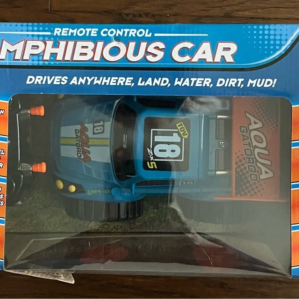 NEW Amphibious Remote Control Car Monster Truck Toy OPEN BOX